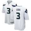 Seattle Seahawks Drew Lock 3 Nfl White Game Jersey Gift For Seahawks Fans - Robokeg