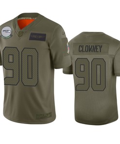 Seattle Seahawks Jadeveon Clowney Camo 2019 Salute To Service Limited Jersey - Robokeg