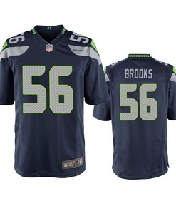 Seattle Seahawks Jordyn Brooks College Navy 2020 Nfl Draft Game Jersey - Robokeg