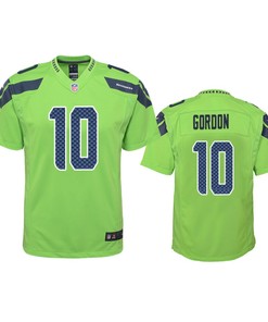 Seattle Seahawks Josh Gordon Green Color Rush Game Jersey - Robokeg