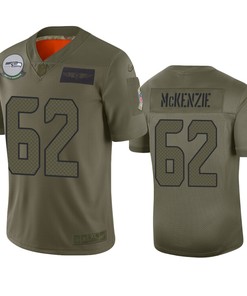 Seattle Seahawks Kahlil Mckenzie Camo 2019 Salute To Service Limited Jersey - Robokeg