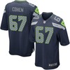 Seattle Seahawks Landon Cohen Team Color Game Jersey Nfl - Robokeg