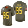 Seattle Seahawks L.j. Collier 2019 Salute To Service Nfl 100 Mens Jersey Metallic - Robokeg