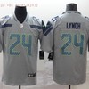 Seattle Seahawks Marshawn Lynch #24 2020 Nfl Grey Jersey Jersey - Robokeg