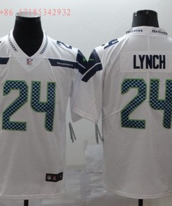 Seattle Seahawks Marshawn Lynch #24 2020 Nfl White Jersey - Robokeg