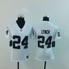 Seattle Seahawks Marshawn Lynch #24 Nfl 2020 White Womens Jersey - Robokeg