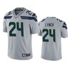 Seattle Seahawks Marshawn Lynch Gray 100th Season Vapor Limited Jersey - Robokeg