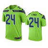 Seattle Seahawks Marshawn Lynch Green Color Rush Legend Jersey - Robokeg