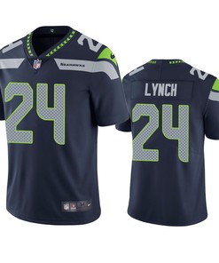Seattle Seahawks Marshawn Lynch Navy Vapor Untouchable Limited Jersey - Robokeg