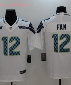 Seattle Seahawks Nfl White Jersey Jersey - Robokeg