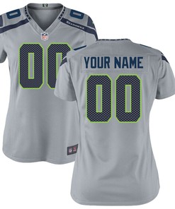 Seattle Seahawks Nike Womens Custom Game Jersey - Robokeg