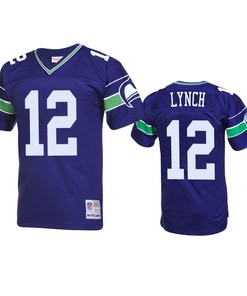 Seattle Seahawks Paxton Lynch Royal Nike Vintage Replica Jersey - Mens - Robokeg