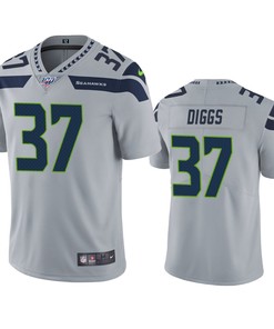 Seattle Seahawks Quandre Diggs Gray 100th Season Vapor Limited Jersey - Robokeg
