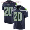 Seattle Seahawks Rashaad Penny #20 2020 Nfl Blue Jersey Jersey - Robokeg