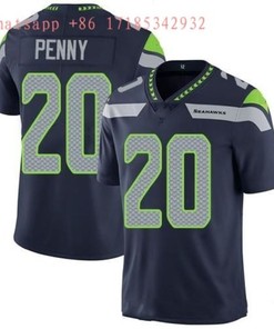 Seattle Seahawks Rashaad Penny #20 2020 Nfl Blue Jersey Jersey - Robokeg