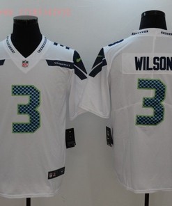 Seattle Seahawks Russell Wilson #3 2020 Nfl White Jersey Jersey - Robokeg