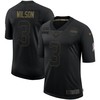 Seattle Seahawks Russell Wilson #3 Nfl 2020 Black Jersey - Robokeg