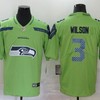 Seattle Seahawks Russell Wilson #3 Nfl 2020 Light Green Jersey - Robokeg