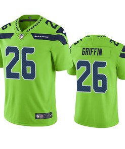 Seattle Seahawks Shaquill Griffin Green Nike Color Rush Limited Jersey - Robokeg