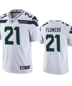 Seattle Seahawks Tre Flowers White 100th Season Vapor Limited Jersey - Robokeg