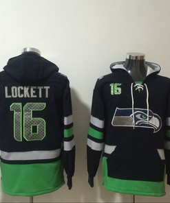 Seattle Seahawks Tyler Lockett #16 Nfl 2020 Black Jersey - Robokeg
