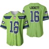 Seattle Seahawks Tyler Lockett #16 Nfl American Football Green Color Rush Legend 3d Designed Allover Gift For Seahawks Fans Baseball Jersey - Robokeg