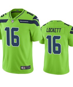 Seattle Seahawks Tyler Lockett Green Nike Color Rush Limited Jersey - Robokeg