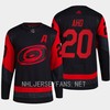 Sebastian Aho 20 Carolina Hurricanes 2023 Jersey Stadium Series Black Breakaway - Robokeg