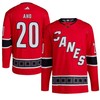 Sebastian Aho 20 Carolina Hurricanes Reverse Retro 2.0 Jersey - Red - Robokeg