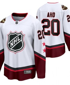 Sebastian Aho 20 Jersey Carolina Hurricanes 2022 All-Star White Eastern Conference Men Jersey Jersey - Robokeg