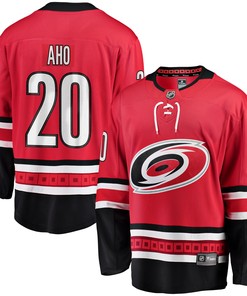 Sebastian Aho Carolina Hurricanes Fanatics Branded Premier Breakaway Player Jersey - Red Nhl - Robokeg