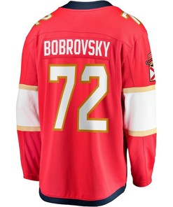 Sergei Bobrovsky 72 Florida Panthers 2023 Stanley Cup Final Home Breakaway Player Jersey - Red - Robokeg