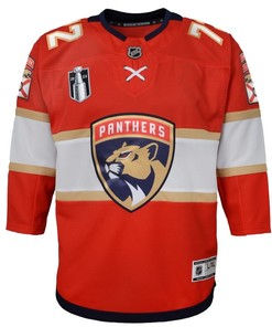 Sergei Bobrovsky 72 Florida Panthers Youth 2023 Stanley Cup Final Home Jersey - Red - Robokeg