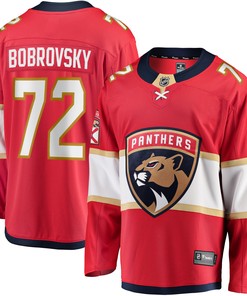 Sergei Bobrovsky Florida Panthers Fanatics Branded Breakaway Player Jersey - Red Nhl - Robokeg