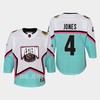 Seth Jones 4 Chicago Blackhawks 2023 All-Star Game Jersey White Equipment - Robokeg