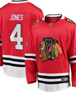 Seth Jones Chicago Blackhawks Fanatics Branded Home Breakaway Player Jersey - Red Nhl - Robokeg