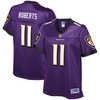 Seth Roberts Baltimore Ravens Nfl Pro Line Womens Primary Player Jersey - Purple - Robokeg