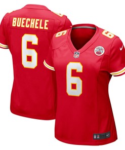 Shane Buechele Kansas City Chiefs Womens Game Jersey - Red Nfl - Robokeg