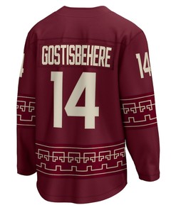 Shane Gostisbehere 14 Arizona Coyotes Alternate 2022/23 Premier Breakaway Men Jersey - Garnet - Robokeg