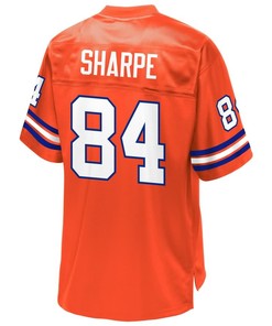 Shannon Sharpe Denver Broncos Nfl Pro Line Retired Player Jersey - Orange - Robokeg