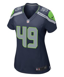Shaquem Griffin Seattle Seahawks Womens 2018 Nfl Draft Pick Game Jersey - Navy - Robokeg