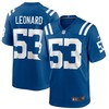 Shaquille Leonard Indianapolis Colts Game Jersey - Royal Nfl - Robokeg