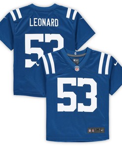 Shaquille Leonard Indianapolis Colts Preschool Game Jersey - Royal Nfl - Robokeg