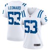 Shaquille Leonard Indianapolis Colts Womens Game Player Jersey White Nfl - Robokeg