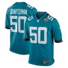 Shaquille Quarterman Jacksonville Jaguars Game Jersey - Teal Nfl - Robokeg