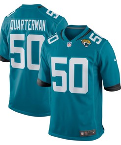 Shaquille Quarterman Jacksonville Jaguars Game Jersey - Teal Nfl - Robokeg
