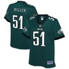 Shareef Miller Philadelphia Eagles Nfl Pro Line Womens Team Color Player Jersey - Midnight Green - Robokeg