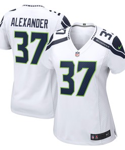 Shaun Alexander Seattle Seahawks Womens Retired Game Jersey - White Nfl - Robokeg