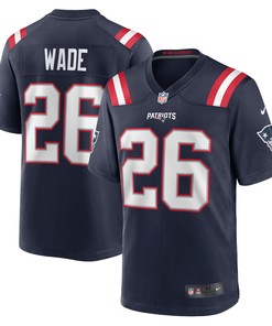 Shaun Wade New England Patriots Game Jersey - Navy Nfl - Robokeg