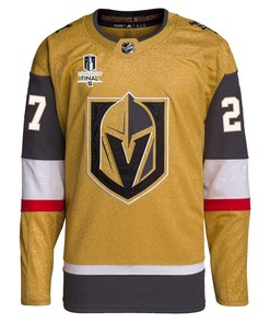 Shea Theodore 27 Vegas Golden Knights Stanley Cup 2023 Final Patch Home Breakaway Men Jersey - Gold - Robokeg